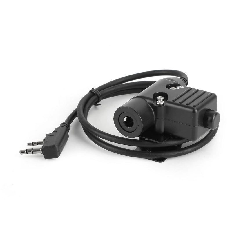 Justerbart brusreducerande headset passar Kenwood BaoFeng TK3107 TK3207