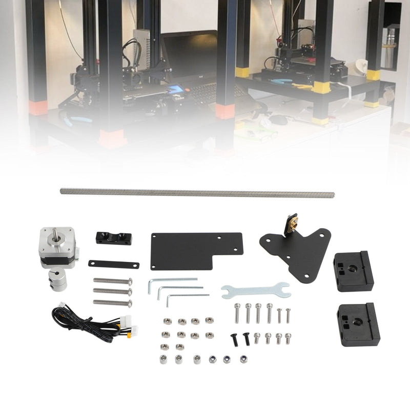 3D-skrivaruppgraderingsdelar dubbel Z-axel gängad stav för Ender-3/Ender-3 V2/Pro