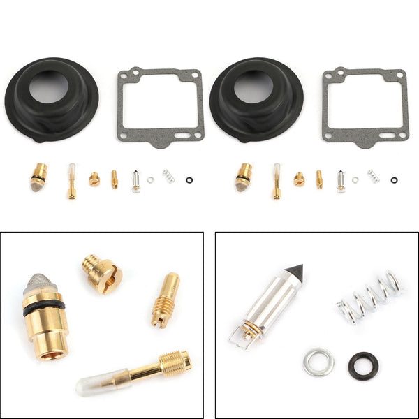 Kit de reconstrução de reparo de carburador para Yamaha Virago XV750 1988-1997 XV1100 1988-1999 Genérico