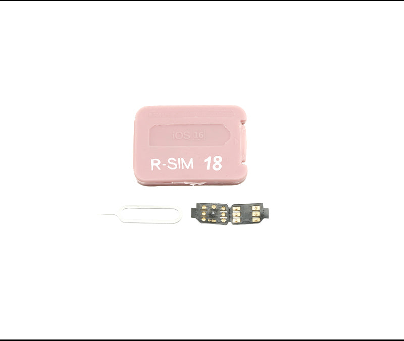 R-SIM 18+ Nano Unlock RSIM-kort för iPhone 14 Plus 13 12 Pro Max 11 Pro IOS 16