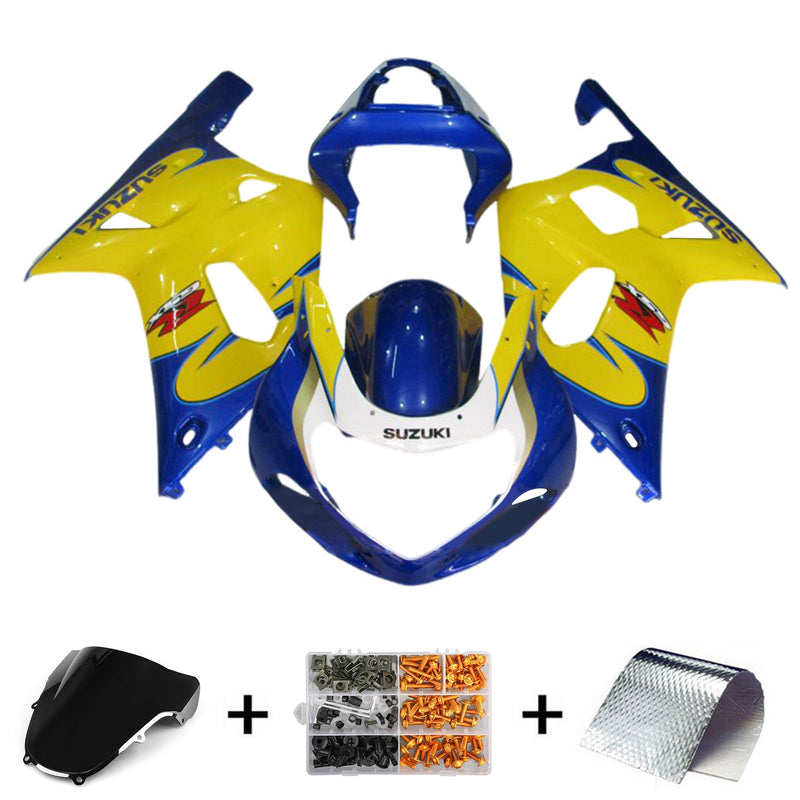 Amotopart Suzuki GSXR1000 2000-2002 K1 K2 suojasarja Runko muovia ABS