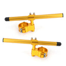 47 mm Universal Justerbar Drejelig CNC Billet Clip-Ons Gaffelrør styrsæt