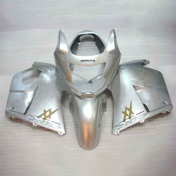 Amotopart Honda CBR1100XX SuperBlackBird 1996-2007 Juego de carenado Cuerpo ABS