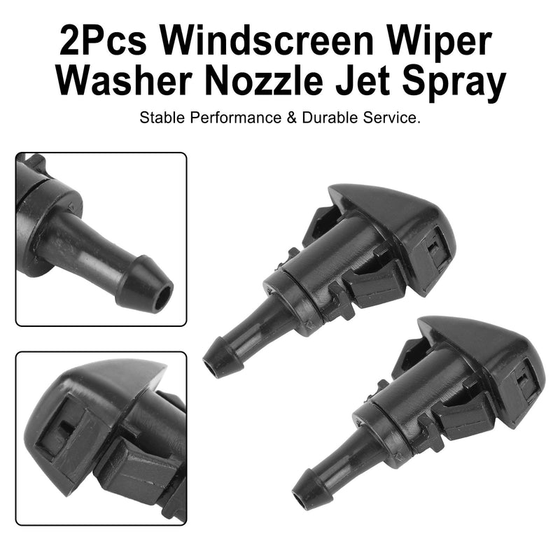 Pacote com 2 spray de bico de limpador e lavador para Dodge Journey 09-13 5116079AA genérico