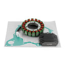 Regulator Stator Coil Pakningssæt til Yamaha XVS 650 400 Drag Star 1996-2000 Generisk