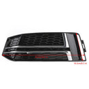 Ett par dimljusskydd lämplig för AUDI A4 B9 S-LINE 2016-2018 stötfångargrill