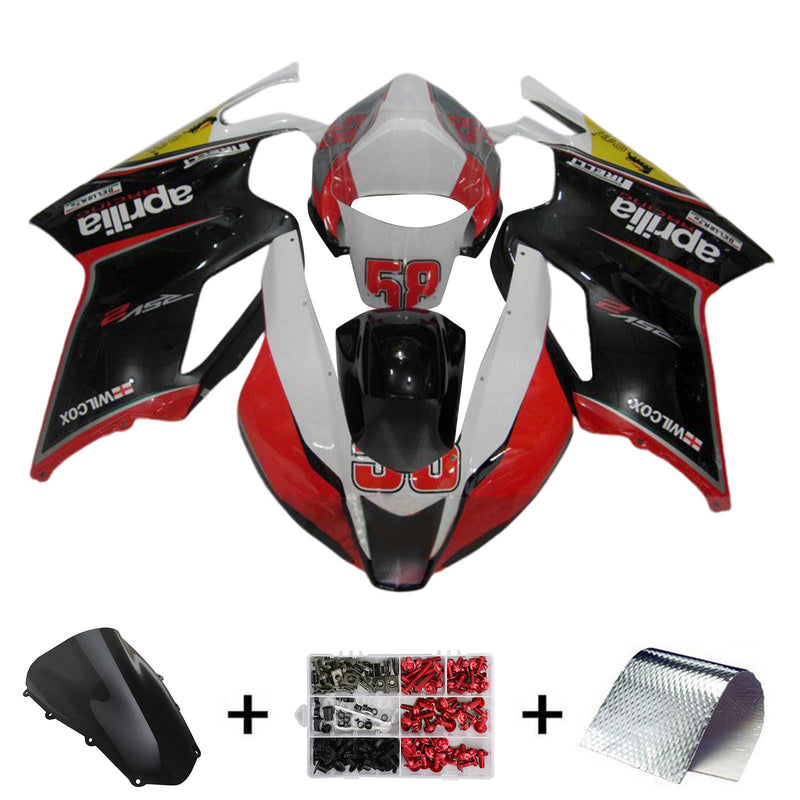 Amotopart Aprilia RSV1000 2003-2006 juego de carenado, carrocería, plástico