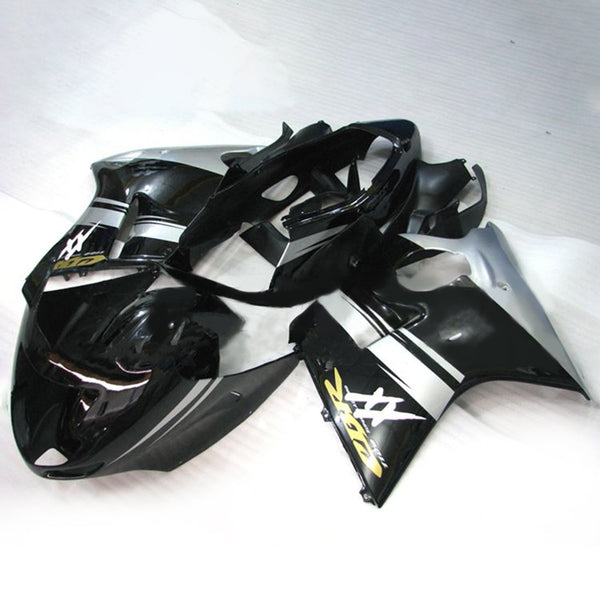 Amotopart Honda CBR1100XX SuperBlackBird 1996-2007 Juego de carenado Cuerpo ABS