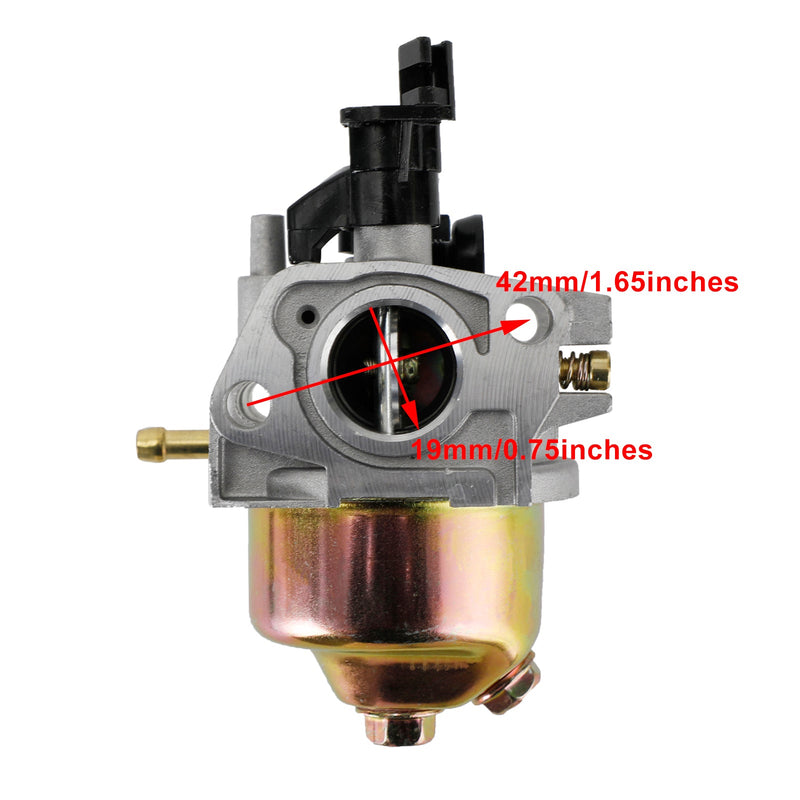 168F 170F GX160 GX200 Trädgårdsredskapstillbehör Förgasare Carb