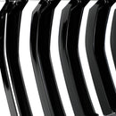 BMW X3 X4 F25 F26 2014–2017 glänzend schwarz Frontstoßstange Nierengitter