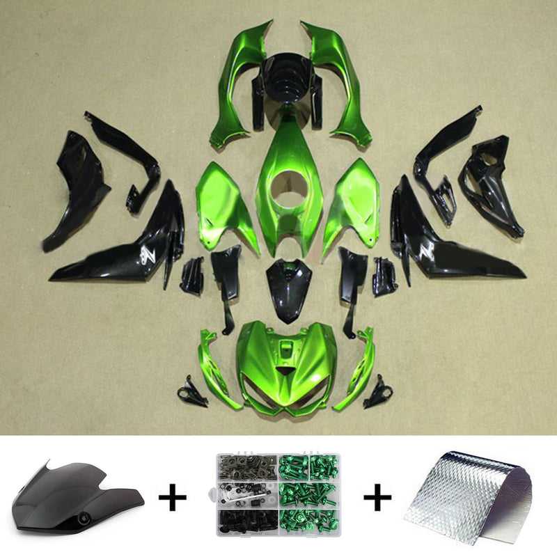 Amotopart kåpa Set för Kawasaki Z1000 2014-2017 Body Plastic ABS