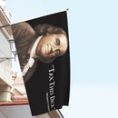 Bandera con cita divertida de Benjamin Franklin Tax This Dick, pancarta universitaria de 3x5 pies