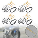 4x Karburátor Carb Rebuild Kit vhodná pro Honda CB500 CB500K Čtyři 1971–1973 Generic