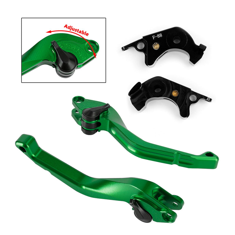 Palanca de freno de embrague corta Kawasaki ZX1400 ZX14R ZZR1400 GTR1400 CNC