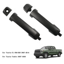 2x černá venkovní klika dveří 69210-0c010 pro Toyota FJ Cruiser 07-14/Tundra 07