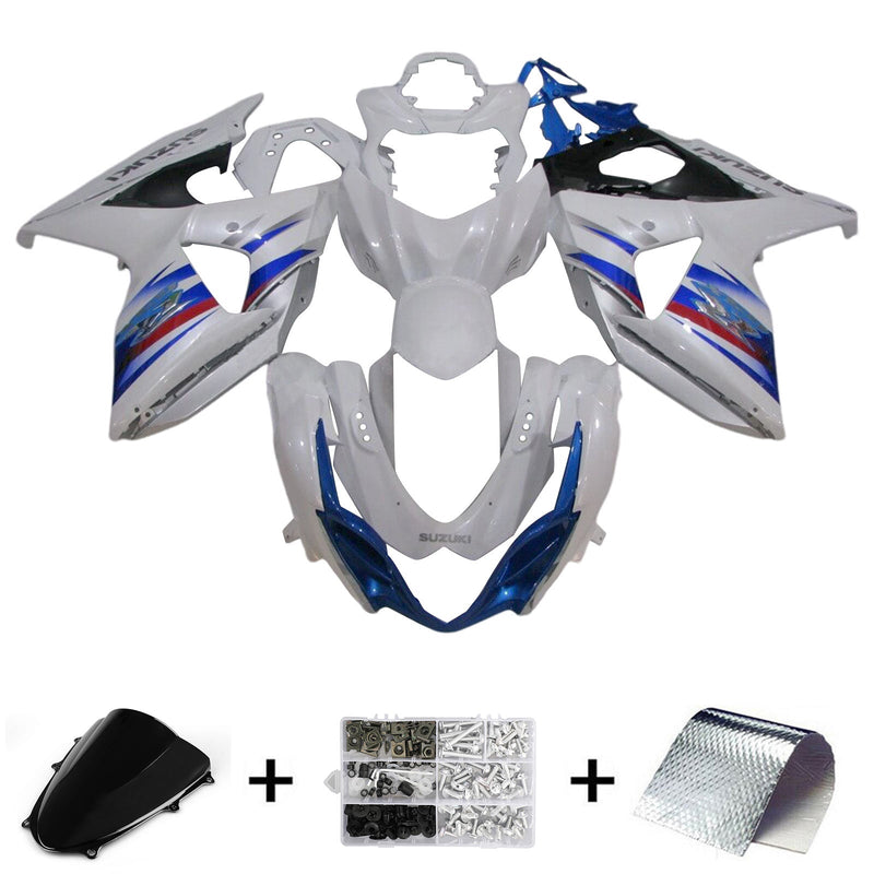 2009-2016 Suzuki GSXR 1000 K9 Injection Fairing Set Body Plastic ABS