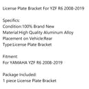 Zadní držák SPZ pro YAMAHA YZF R6 2008-2019 Generic