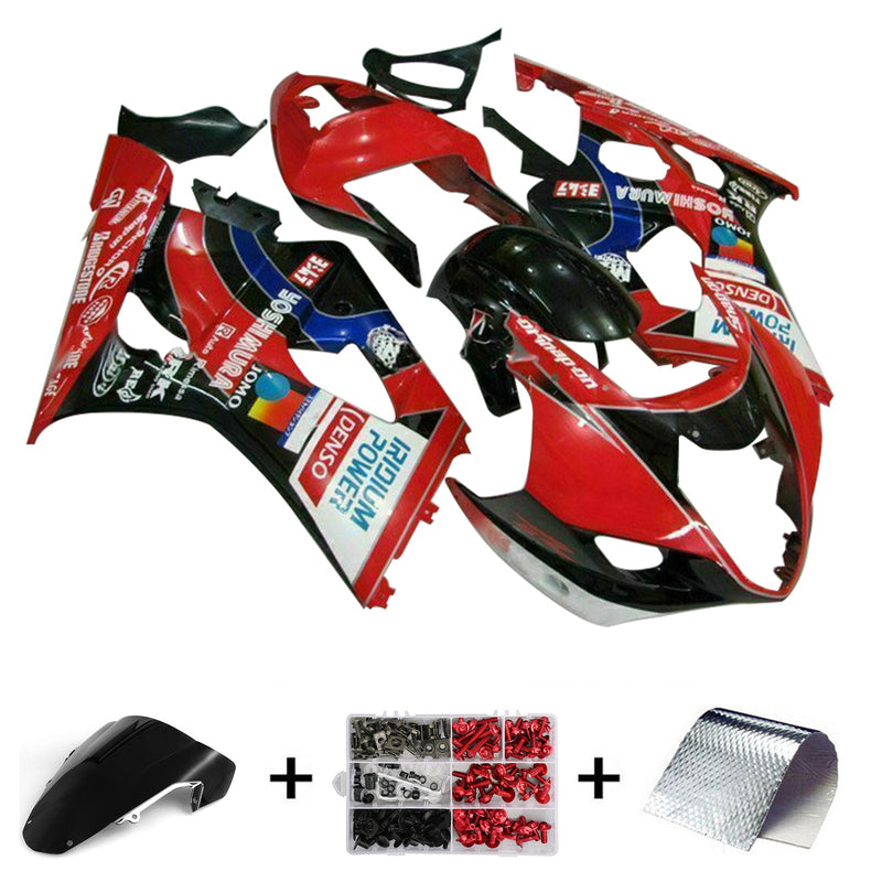 2003-2004 Suzuki GSXR1000 K3 Injection Fairing Set Body Plastic ABS