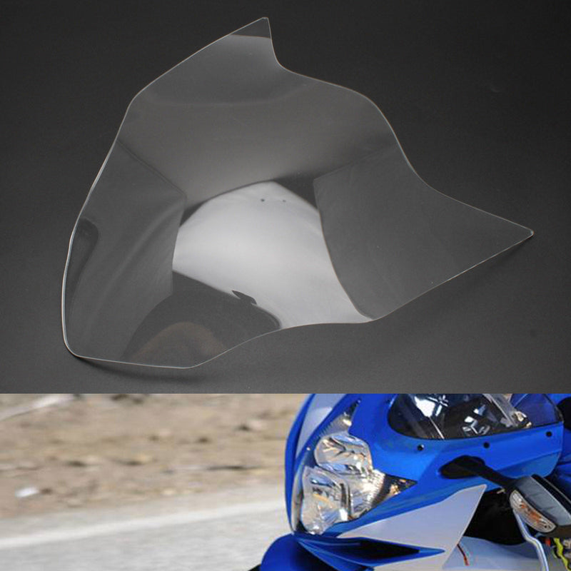 Protector cristal faro delantero compatible con Suzuki GSX-R 600 GSX-R 600 14-20 Ahumado Generic