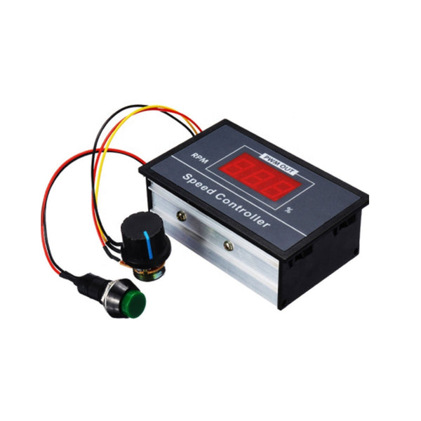 DC6-60V 12V 24V 36V 48V 30A PWM DC-Motordrehzahlregler Start-Stopp-Schalter