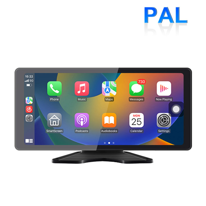 Pantalla táctil IPS Quantum de 10,36 pulgadas, 1600 x 720, para vehículos recreativos, camiones y autobuses + 4 cámaras de visión trasera