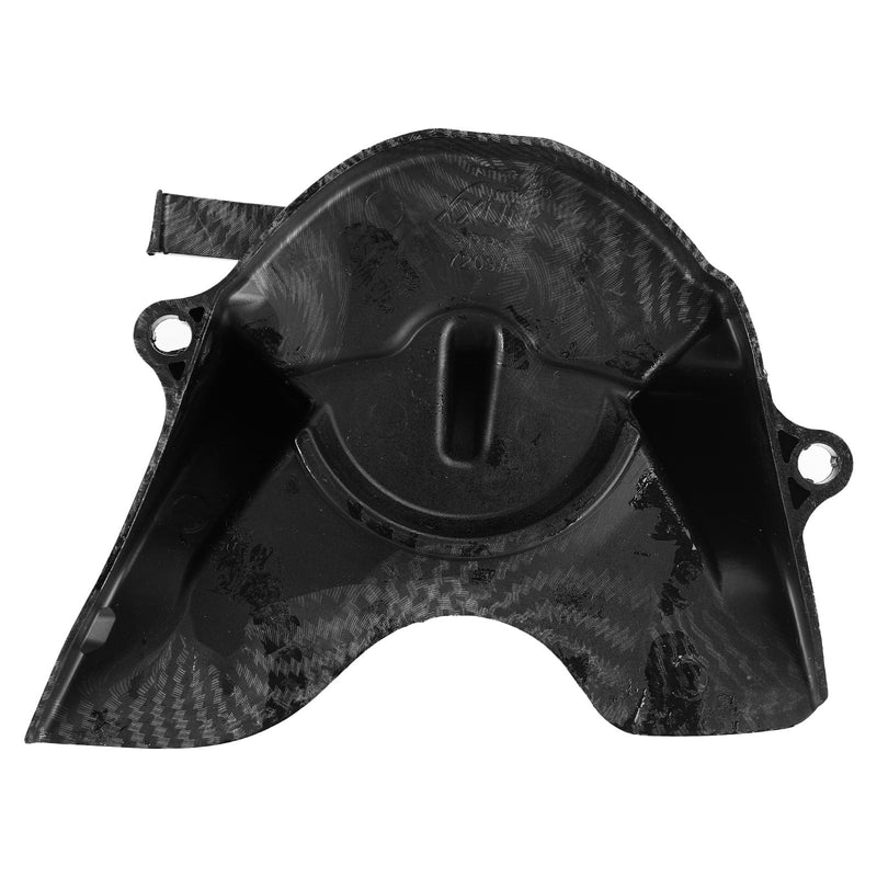 Protetor de capa de corrente de roda dentada de carbono para Honda CBR650R CB650R 2019-2021 Genérico