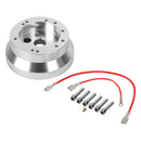 Juego de adaptadores de cubo corto pulido para volante de 5 y 6 orificios NUEVO para Ididit GM Chevy Generic