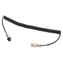 CB micrófono de mano macho hembra Cable de extensión de 4 pines reemplazo para micrófono inalámbrico