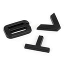 V6T Emblem Badge til Audi A1 A3 A4 A5 A6 A7 Q3 Q5 Q7 S6 S7 S8 S4 SQ5 Sort