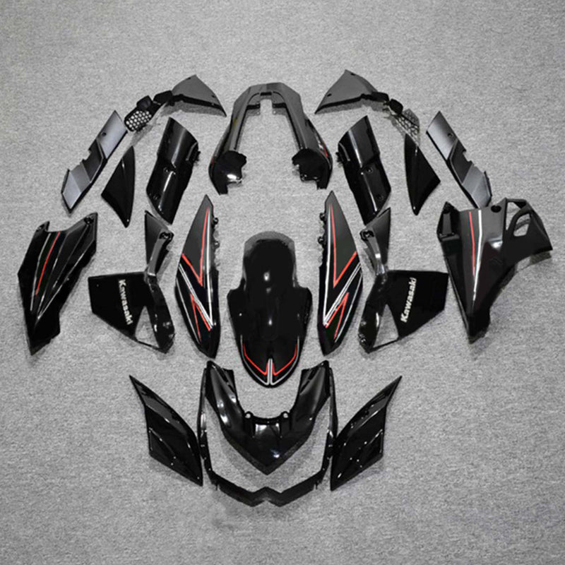 Amotopart kåpa Set för Kawasaki Z1000 2010-2013 Body Plastic ABS