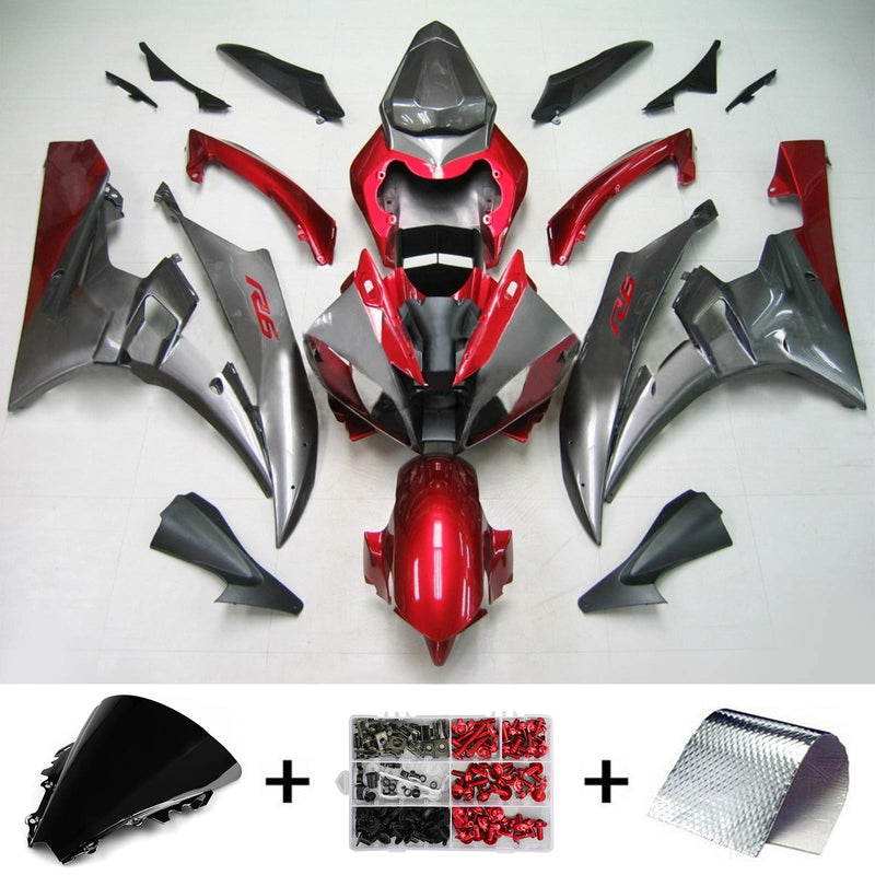 Kit de carenagem para Yamaha YZF 600 R6 2006-2007 Genérico