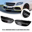 2015-2018 MERCEDES BENZ CLASSE C W205 Base da tampa do farol de neblina em favo de mel