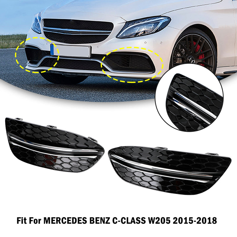 2015-2018 MERCEDES BENZ C-SARJA W205 Hunajakennomainen pohjasumuvalon suojus