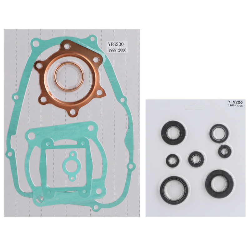 Komplett motorpakningssett med oljetetninger, egnet for Yamaha Blaster YFS 200 88-05 Generic