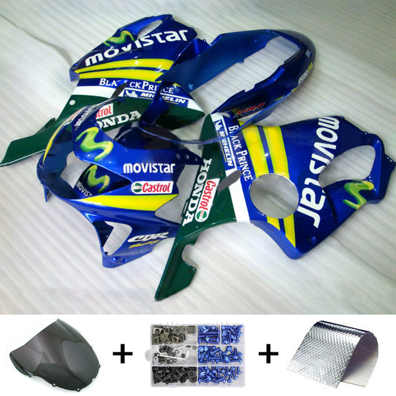 Amotopart Honda CBR600 F4 1999-2000 kåpesett Body Plastic ABS