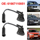 BMW E88 X3 E83 X5 E53 61667110851 2X uppvärmd vindrutetorkarmunstycke spray