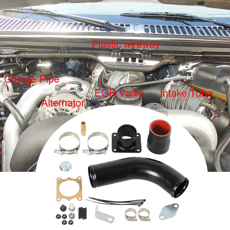 Kit de eliminación de EGR para motores turbodiésel Jeep Liberty 2.5L 2005-2006 Etapa 1 y 2 Fedex Express genérico