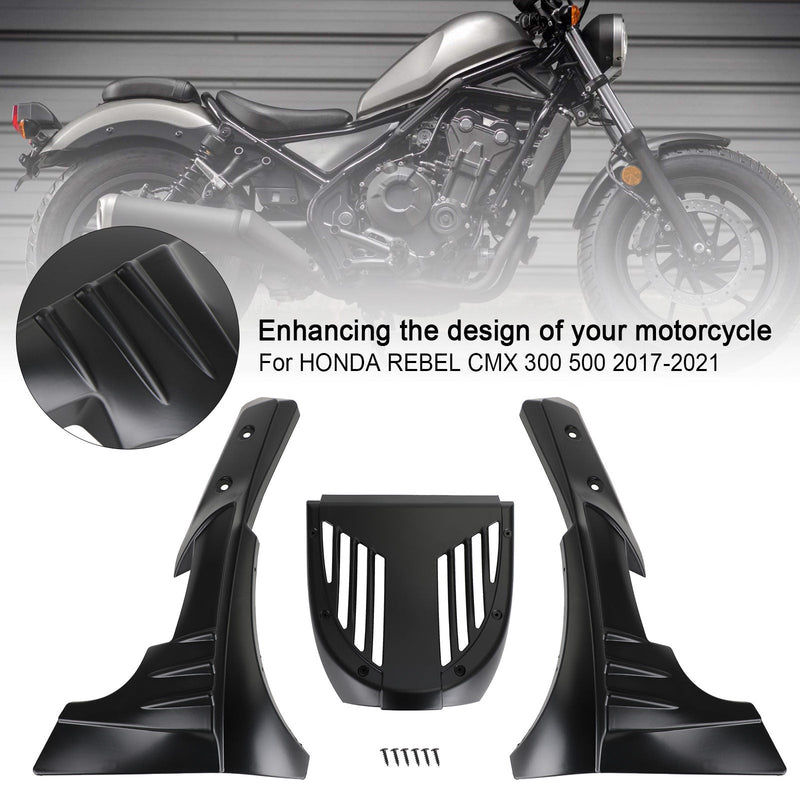 Nedre kåpedeksel bukplate motorbeskyttelse HONDA REBEL CMX 300 500 17-21 Generisk