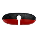 Musta/harmaa ruudullinen punainen taustapeilin kansi BMW MINI Cooper R55 R56 R57 Genericiin