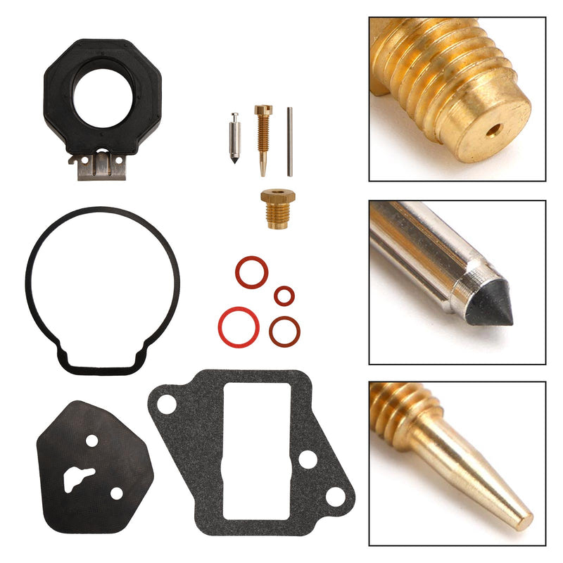 Kit de conversión de carburador adecuado para Yamaha 9,9 HP 15 HP 6E7-W0093-01 6E7-W0093-02