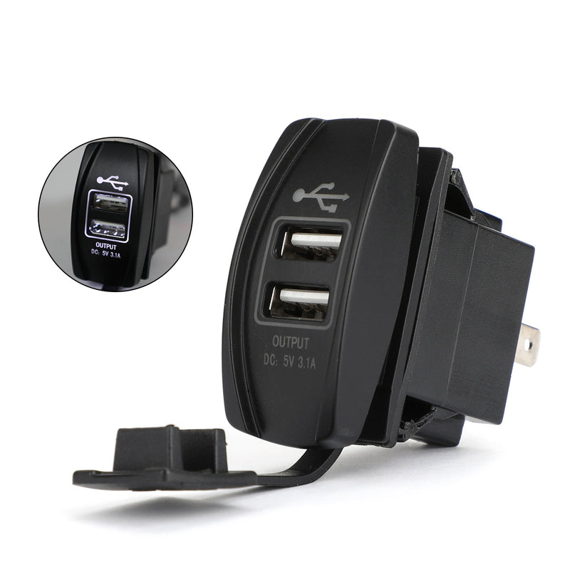 Laturi kahdella USB-liitännällä UTV Can Am Polaris RZR Ranger 900 1000 XP 750 Generic