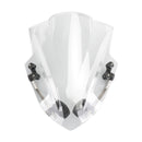 Universal 7/8 '' 22 mm Manillar ABS Plástico Parabrisas de motocicleta Parabrisas genérico