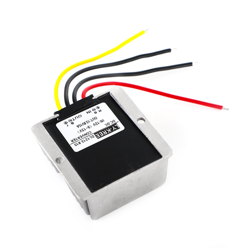 Vanntett DC 12V til 13,8V 15A 207W step-up strømforsyningsregulator