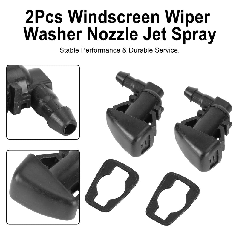 2 pçs limpador de pára-brisa bico bico spray para Jeep Grand Cherokee 2011-2017