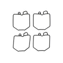 Karburator Carb Float Bowl-tætninger til Honda CB 1100 CB1000 CB 900 CB750 GL1100