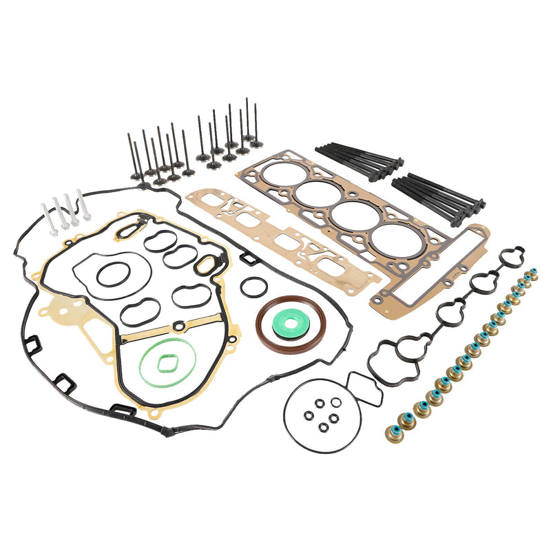 Chevrolet Equinox 2.4L 2010-2013 Huvudpackningsbultar och insugsavgasventiler