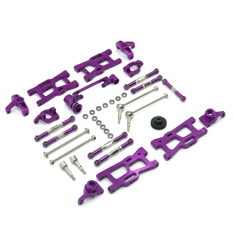 12-teiliges Upgrade-RC-Teile-Kit für Wltoys 144001 144002 124016 124017 124018 124019
