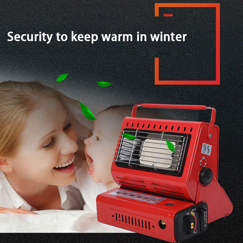 Camping Emergency Butan Heater, Dual Coherent Heat Source, Survival Tools