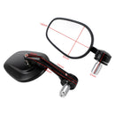 Yamaha MT 07 MT 09 MT-07 MT-09 XSR 700 900 CNC Aluminium Lenkerendspiegel