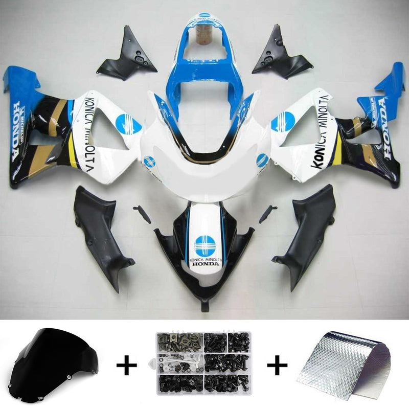 Honda CBR929RR 2000-2001 kåpesett karosseri plast ABS